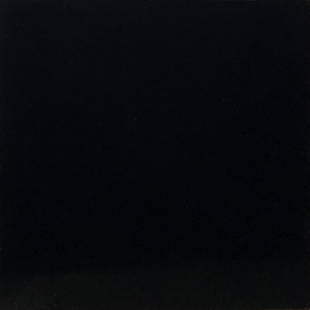 William Metcalf, Black #145: ARTIST: William Metcalf (b.1945) MEDIUM: Gesso on Panel DATE: 1998 DIMENSIONS: 24 x 24 in. (image and framed) SIGNATURE: Signature not visible CONDITION: Excellent PROVENANCE: Allen Davis Collection,