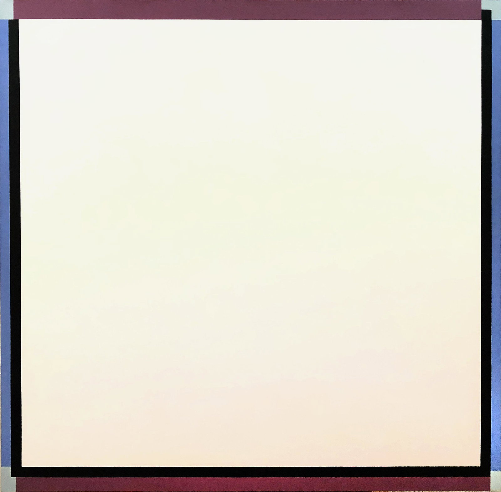 Timothy App, Untitled: ARTIST: Timothy App (b.1947) MEDIUM: Acrylic on Canvas DATE: 1974 DIMENSIONS: 48 x 48 in. (image and framed) SIGNATURE: Signature not visible CONDITION: Excellent PROVENANCE: Allen Davis Collection, S