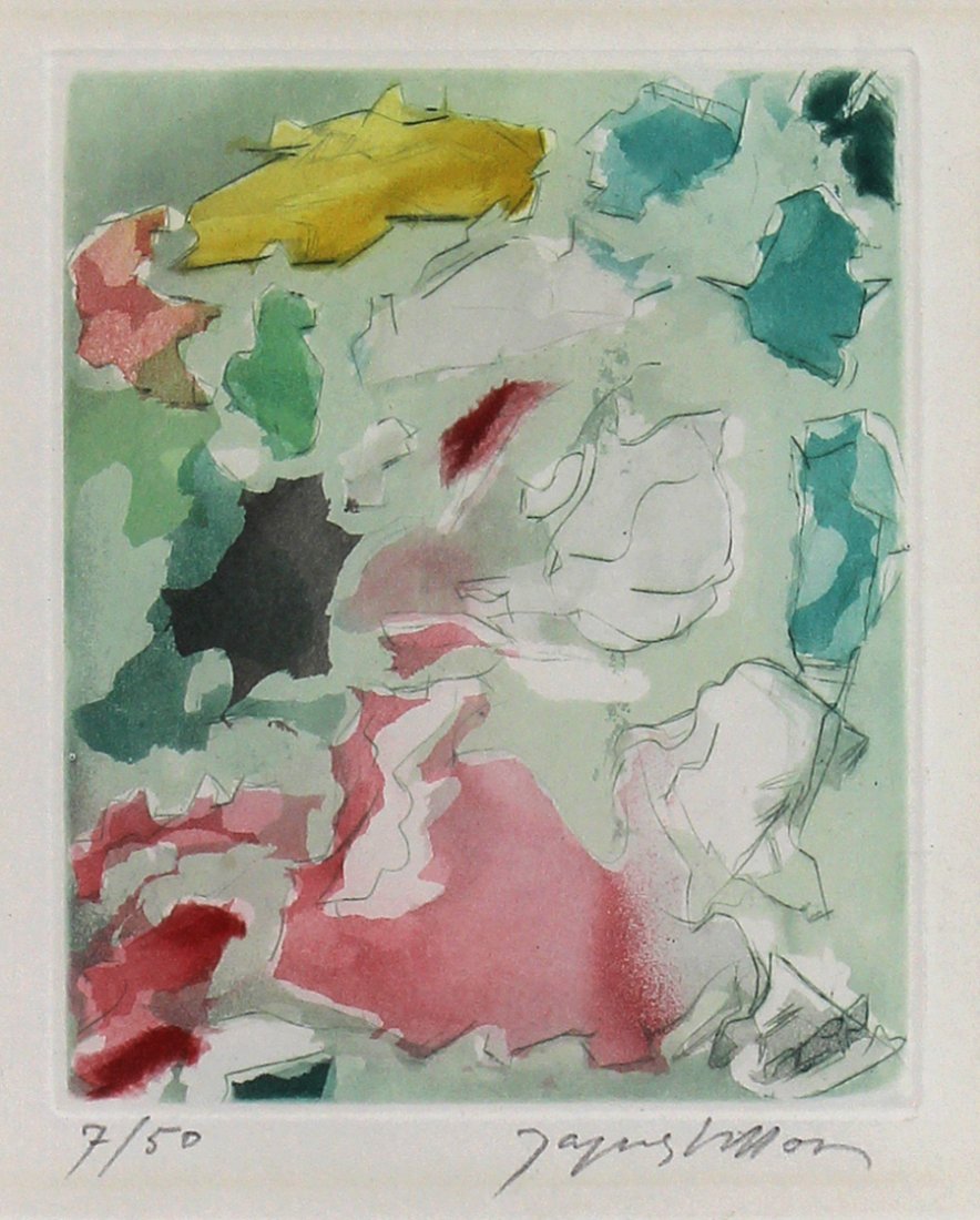 Jacques Villon, Ill. for Miroir du Poete (1 of 3)