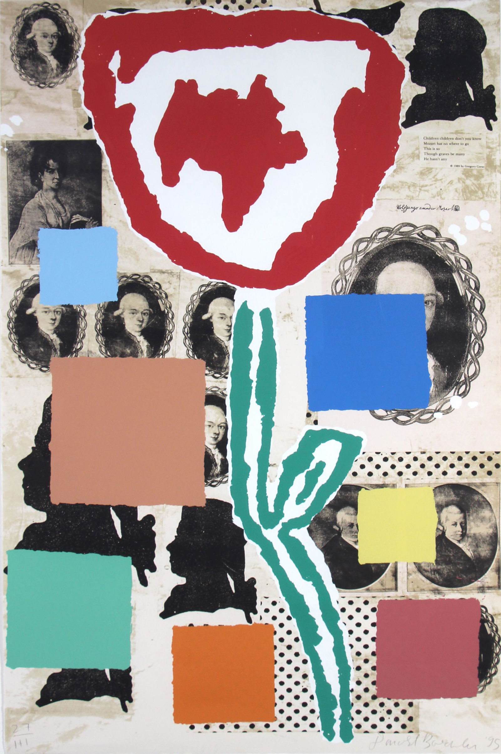 Donald Baechler, Mostly Mozart (1 of 2)