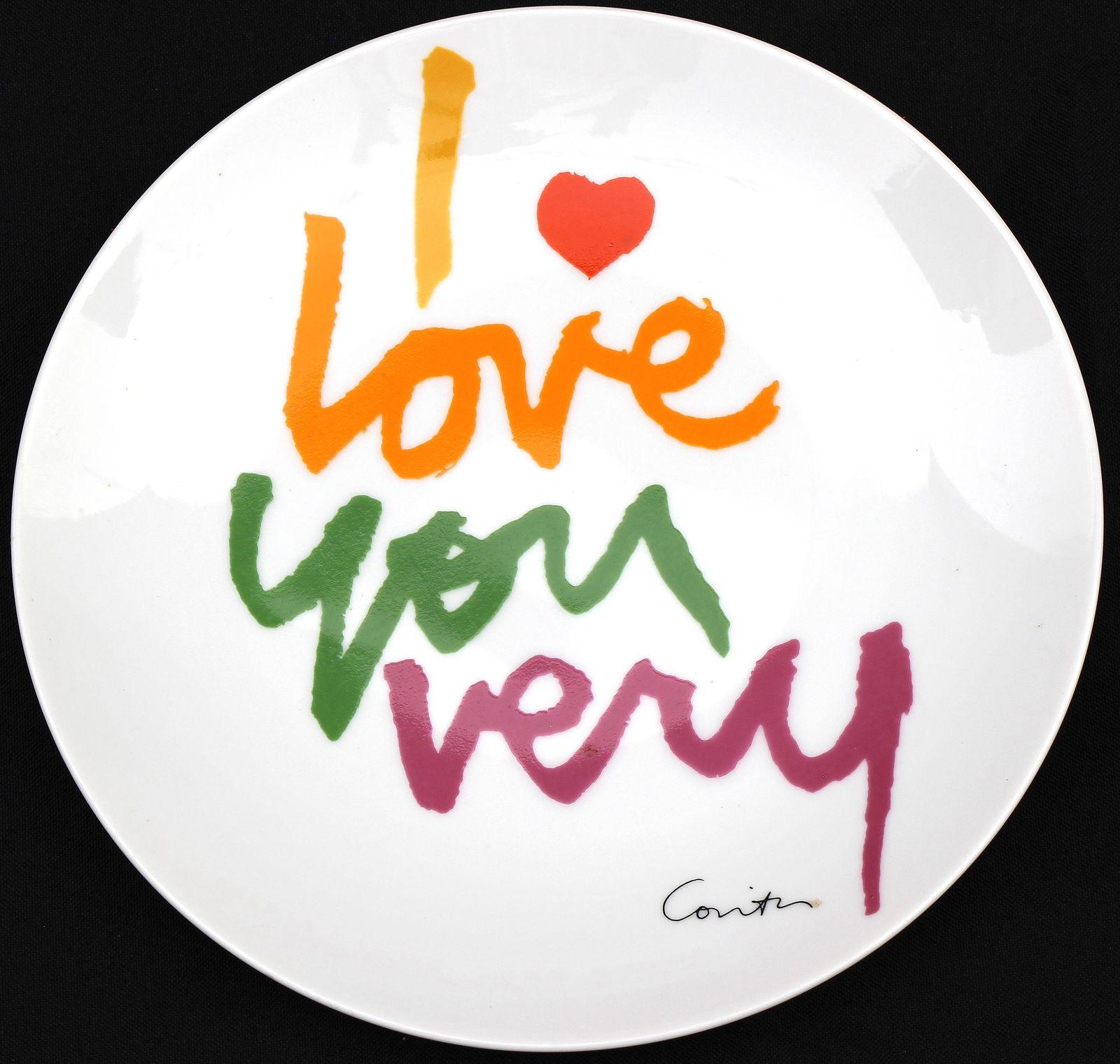 Sister Mary Corita Kent, I love you very (1 of 2)