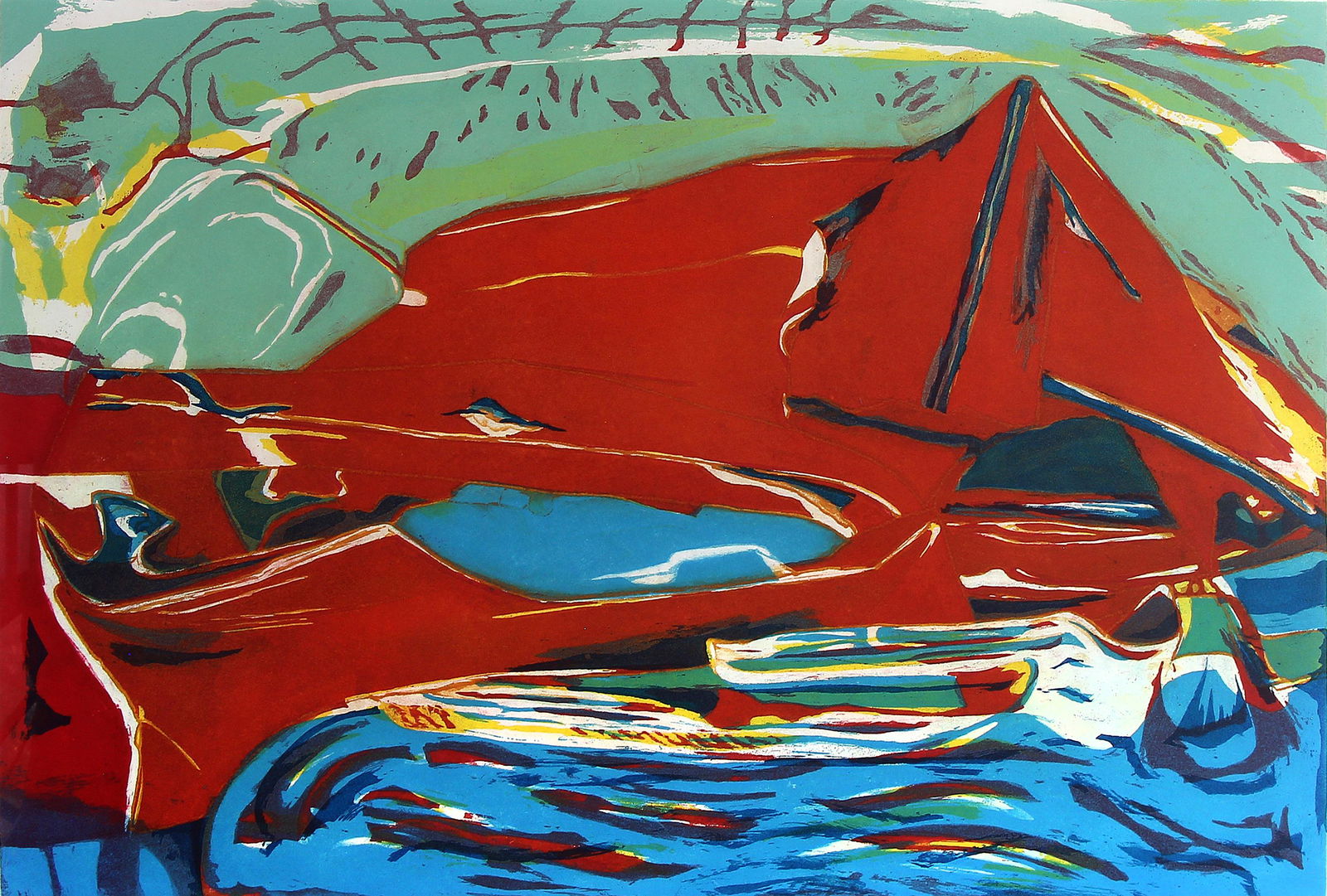 John Chamberlain, Out to Lunch, Drop a Line (1 of 2)