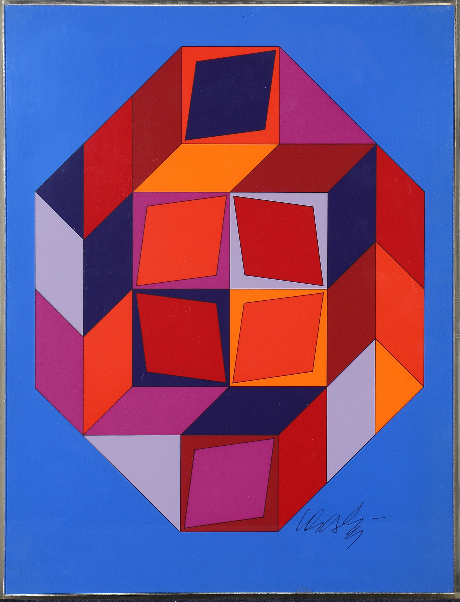 Victor Vasarely, Untitled (1 of 2)