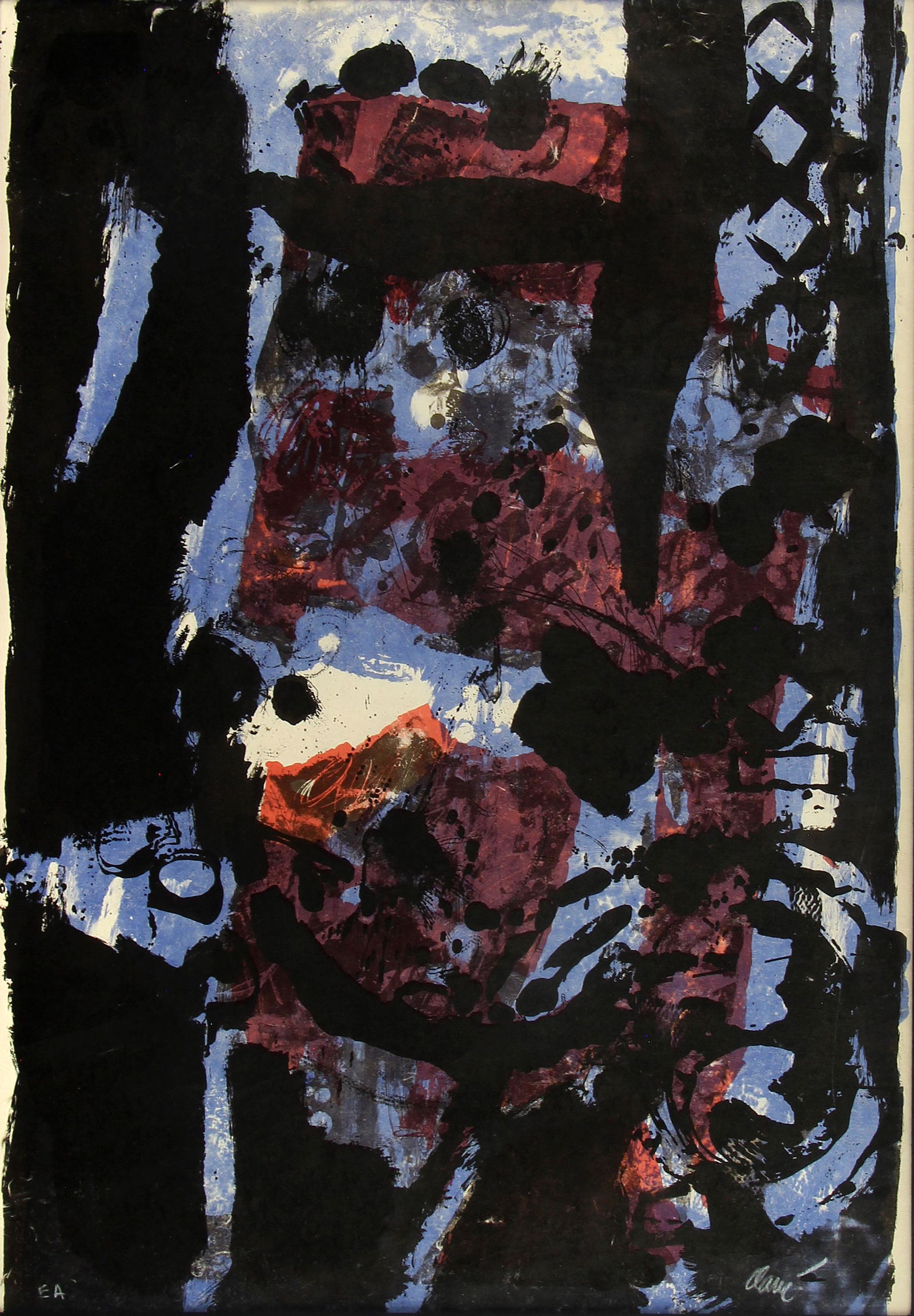 Antoni Clave, Nature Morte Blue (1 of 3)