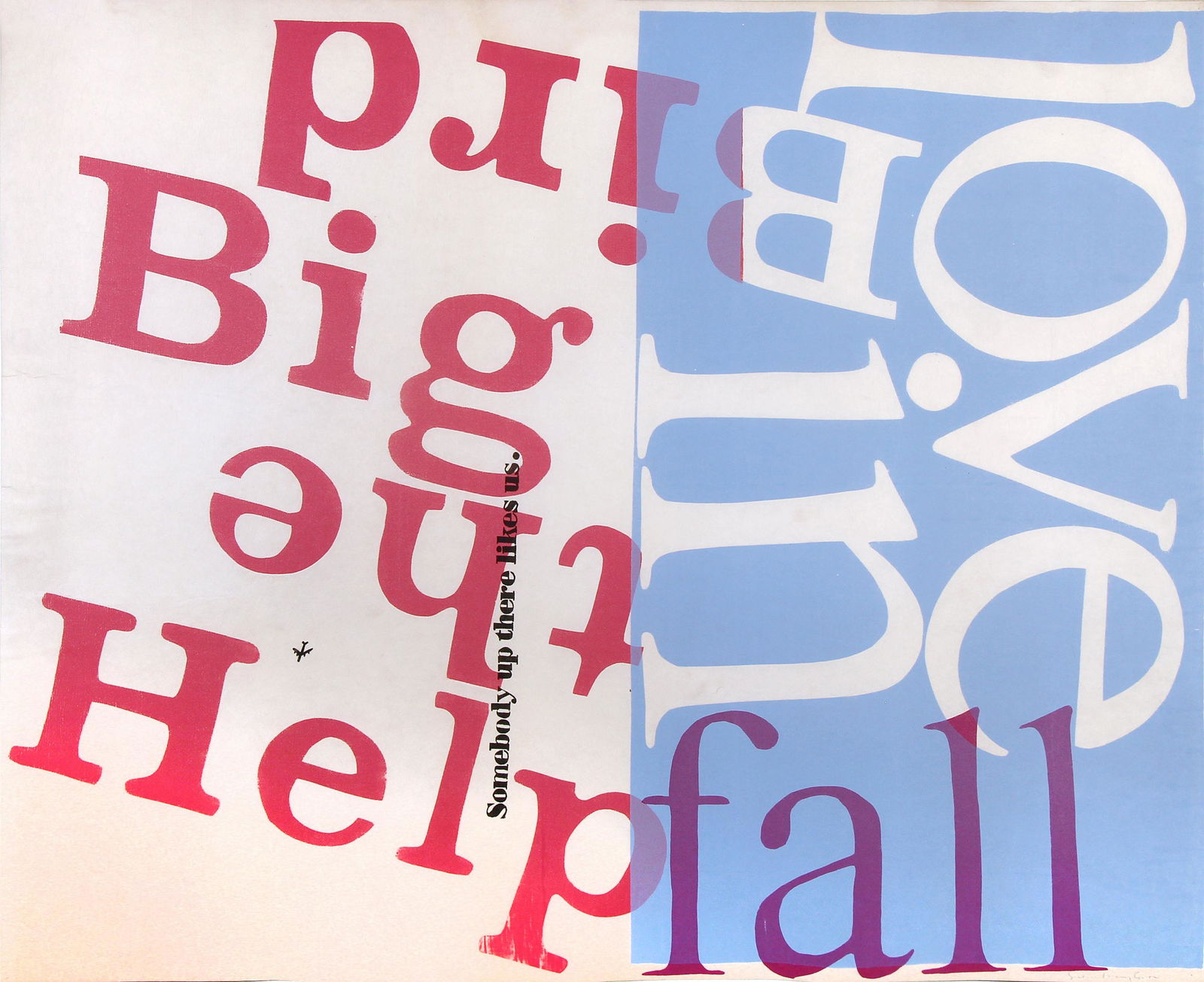 Sister Mary Corita Kent, Help the Big Bird (1 of 2)