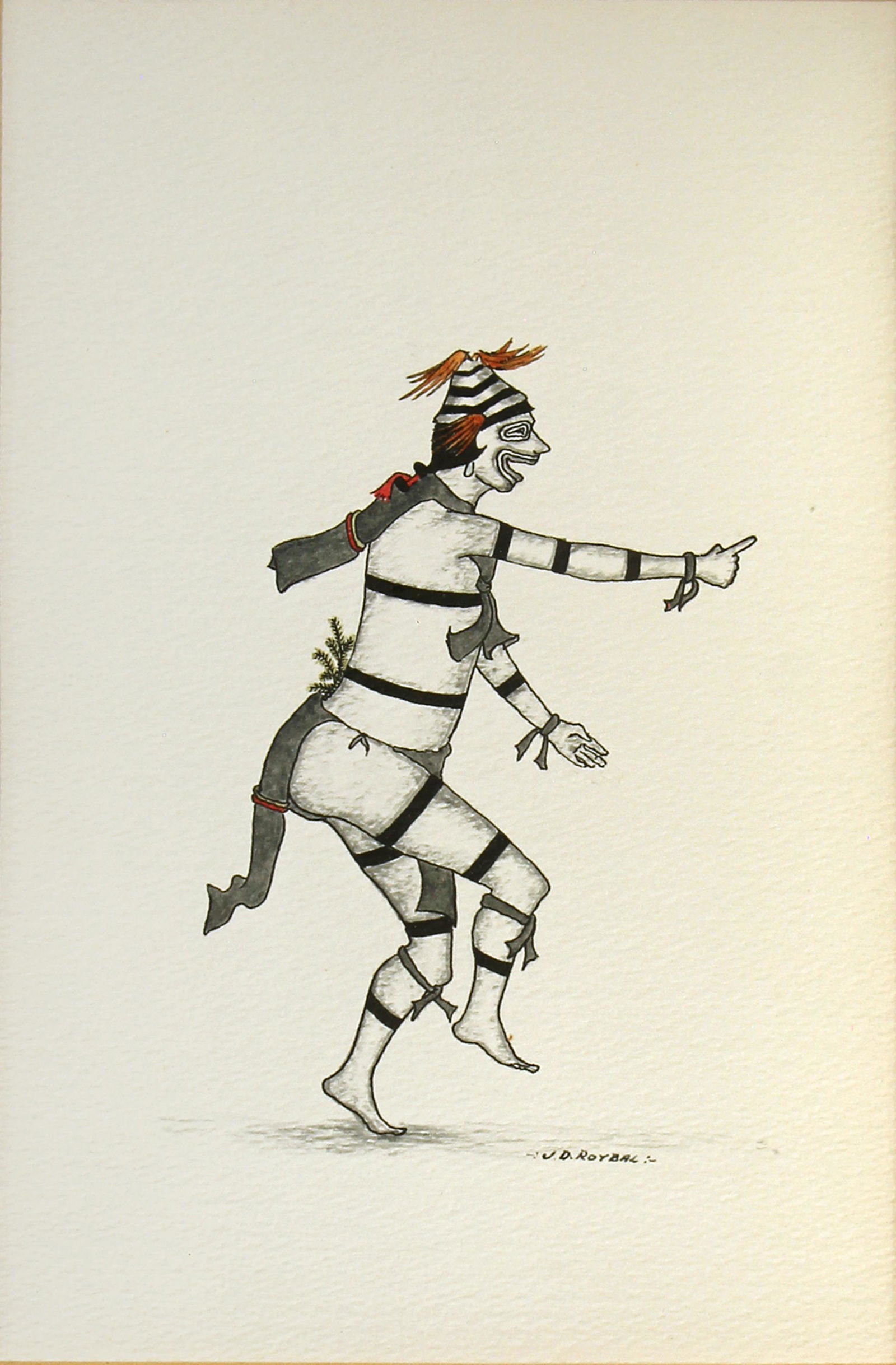 J.D. Roybal, Koshare Dancer (1 of 2)