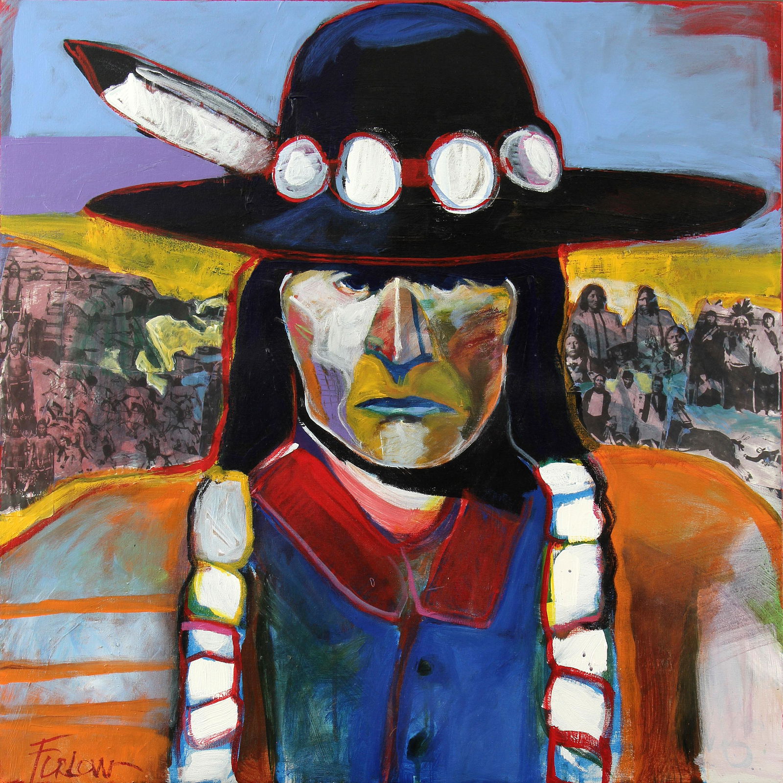 ウッドアート☆寄木絵画☆海外アーティスト