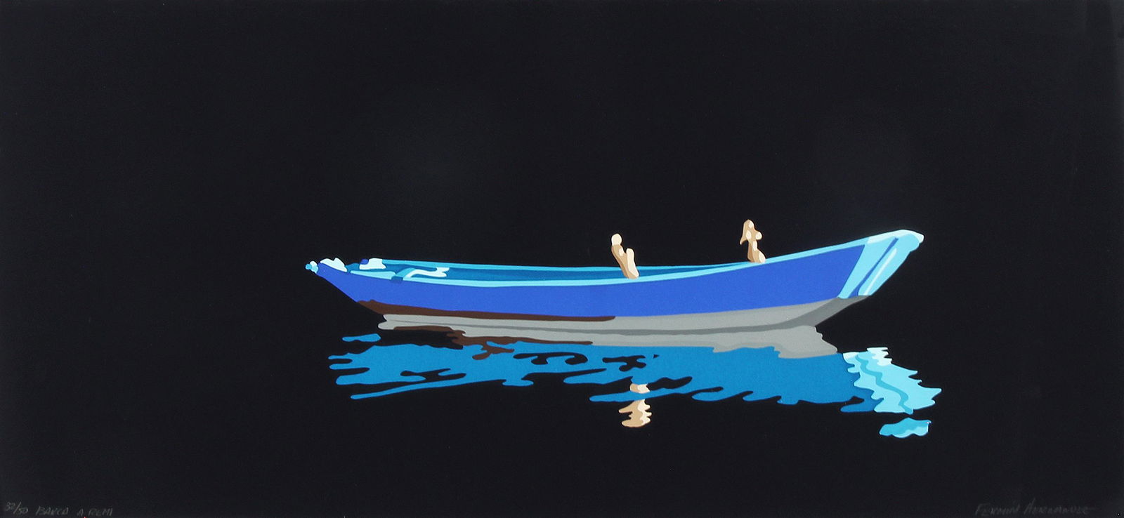 Fermin Hernandez, Barca A Remi (Rowing Boat) (1 of 2)