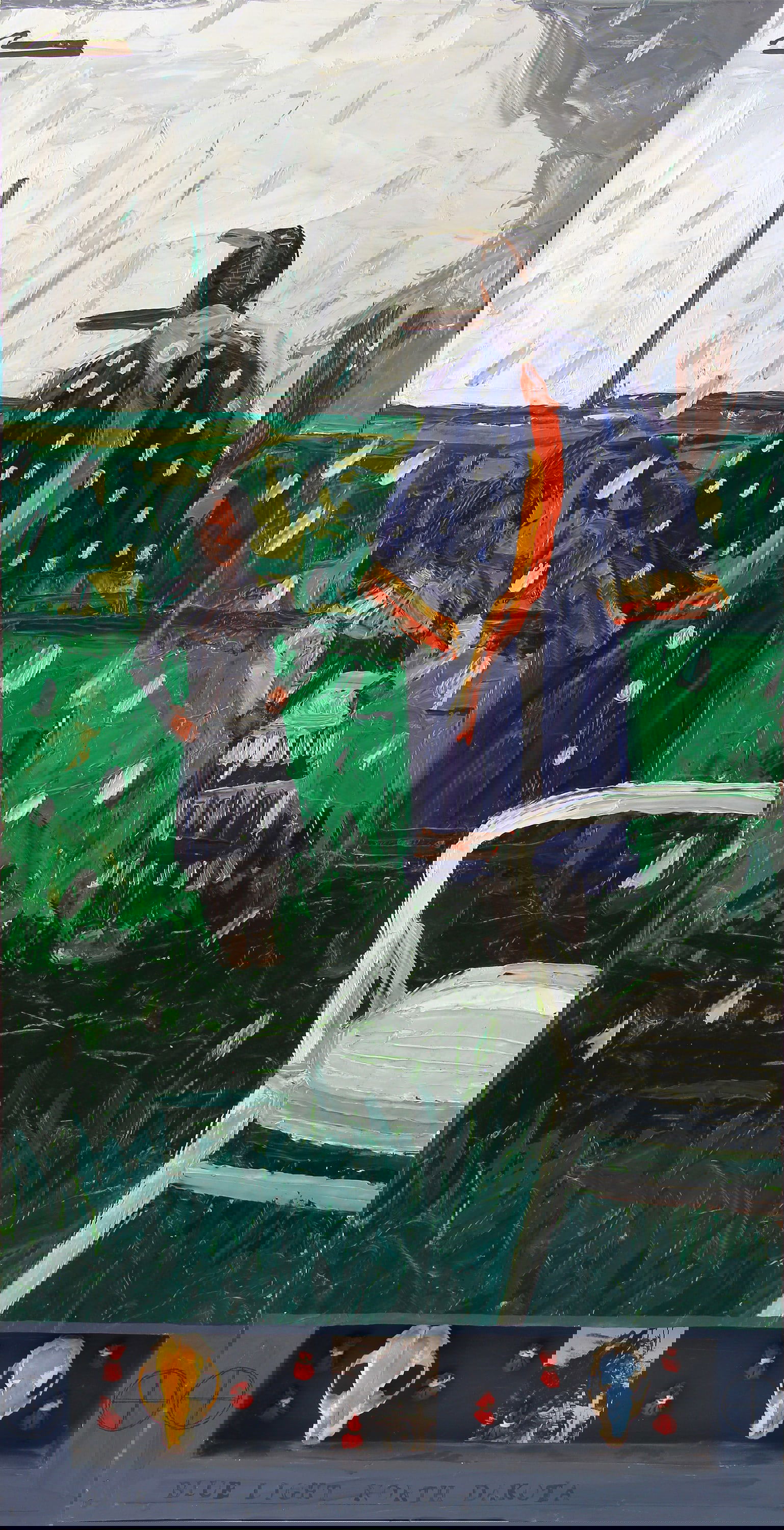 Mateo Romero, Untitled (Blue Light North Dakota) (1 of 1)