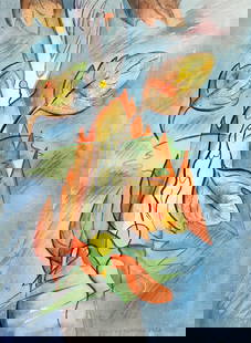 Dorothy Morang, Tree Fantasy #3: ARTIST: Dorothy Morang (1906-1994) MEDIUM: Watercolor on Paper DATE: 1952 DIMENSIONS: 19 x 14 in. (sight); 28 x 23 in. (framed) SIGNATURE: Lower right in pencil Dorothy Morang 1952; verso Dorothy Mora