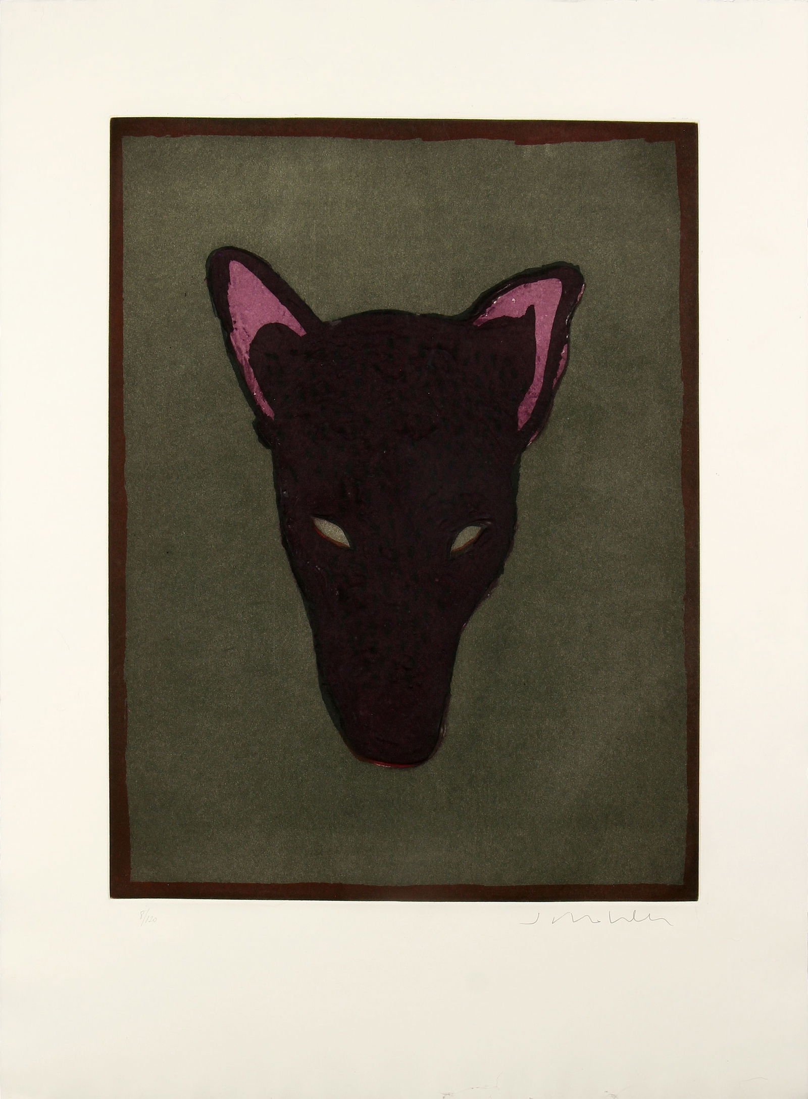 Fritz Scholder, Mask of a Werewolf (1 of 1)