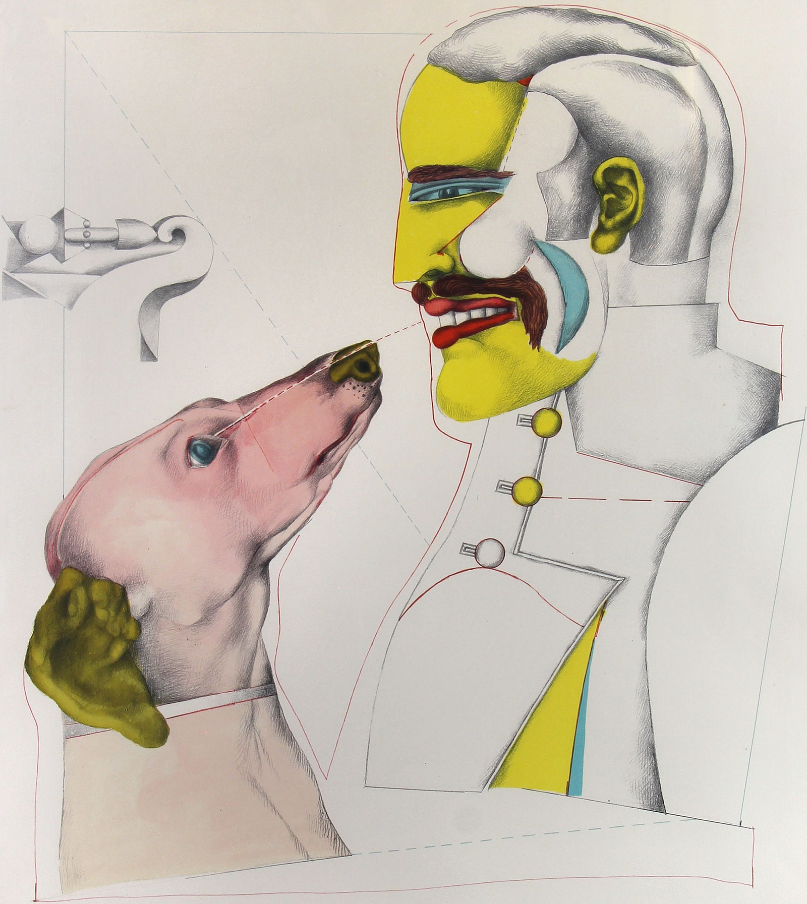 Richard Lindner, Mans Best Friend (1 of 3)