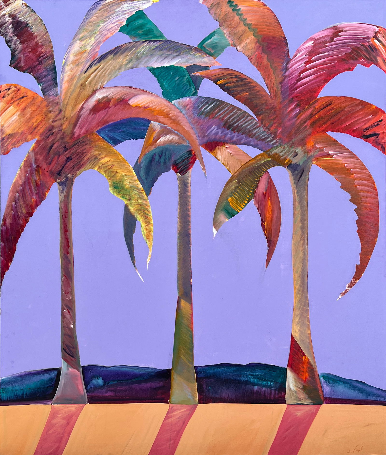 Dan Vigil, Desert Palms (1 of 2)
