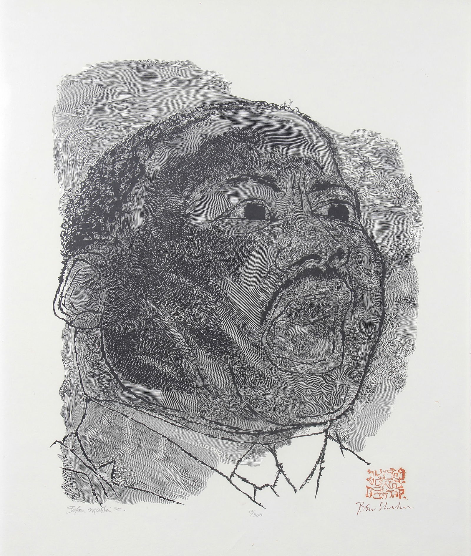 Ben Shahn, Martin Luther King (1 of 3)