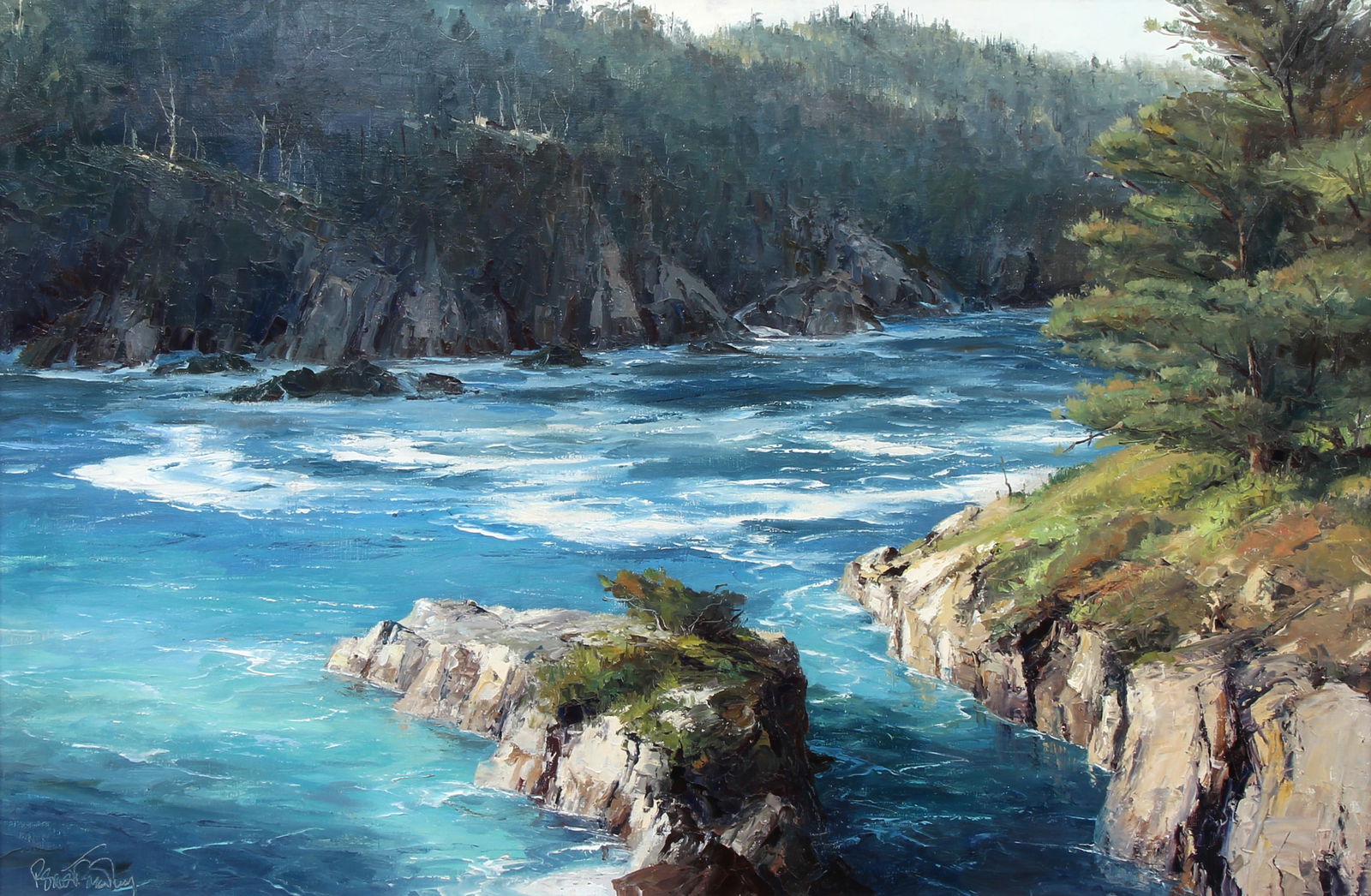 Bennett Bradbury, Wild Cat Creek Cove, II Carmel (1 of 4)