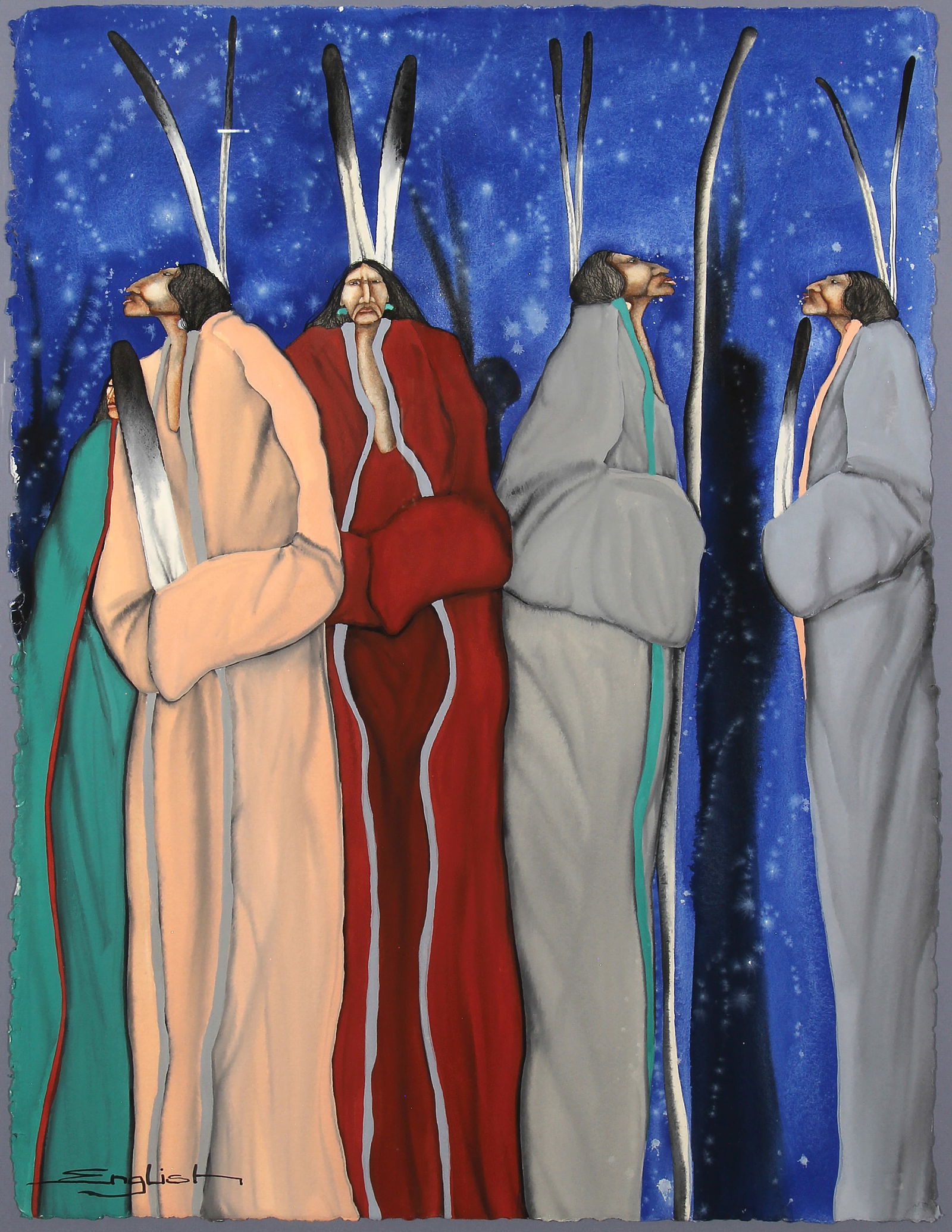 Sam English, Untitled (Nighttime Elders) (1 of 3)