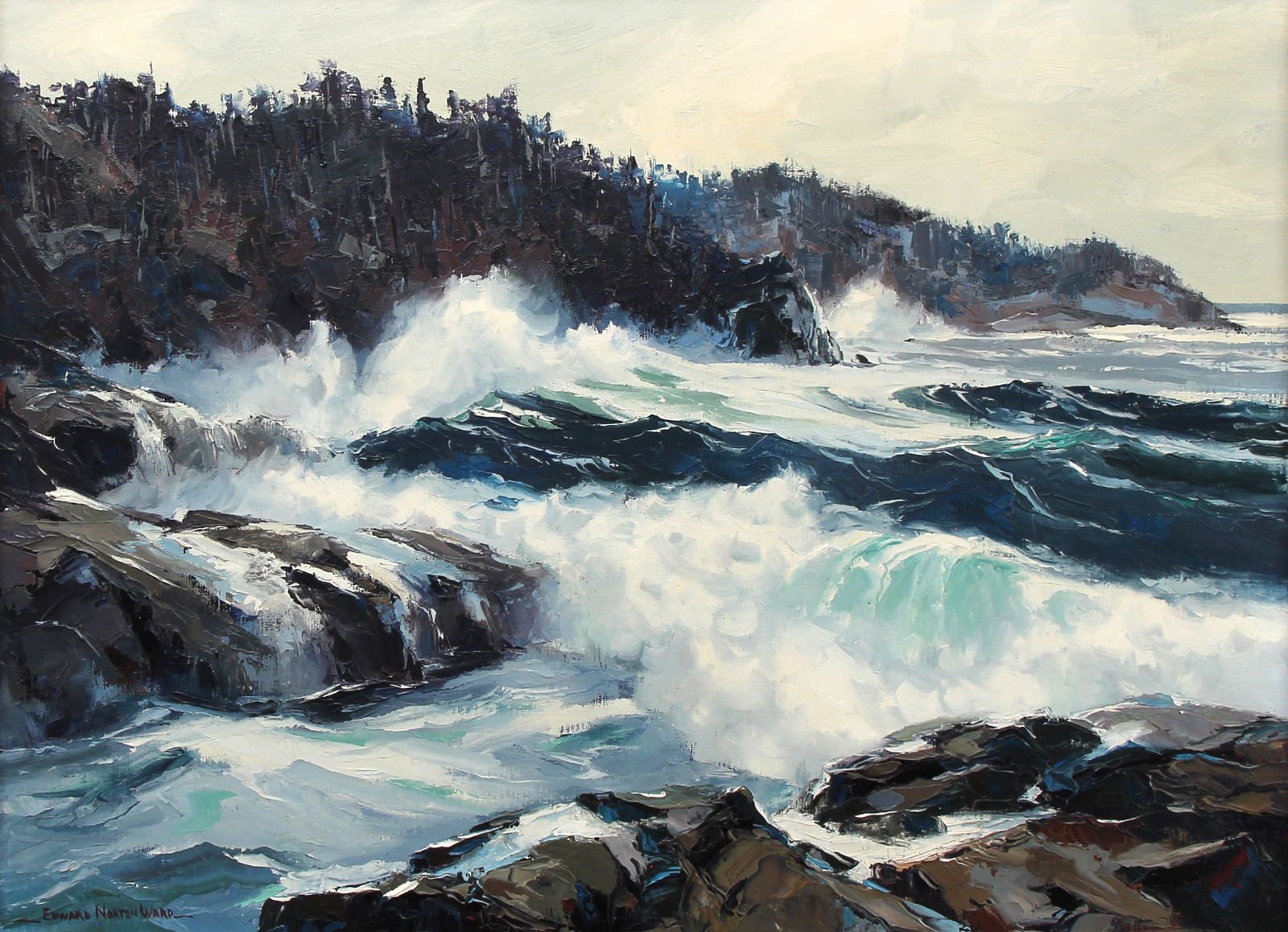 Edward Norton Ward, Treasure Cove Point Lobos (1 of 3)