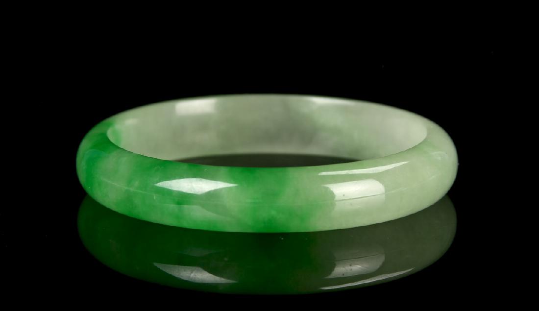 Chinese Jadeite Bangle (1 of 3)