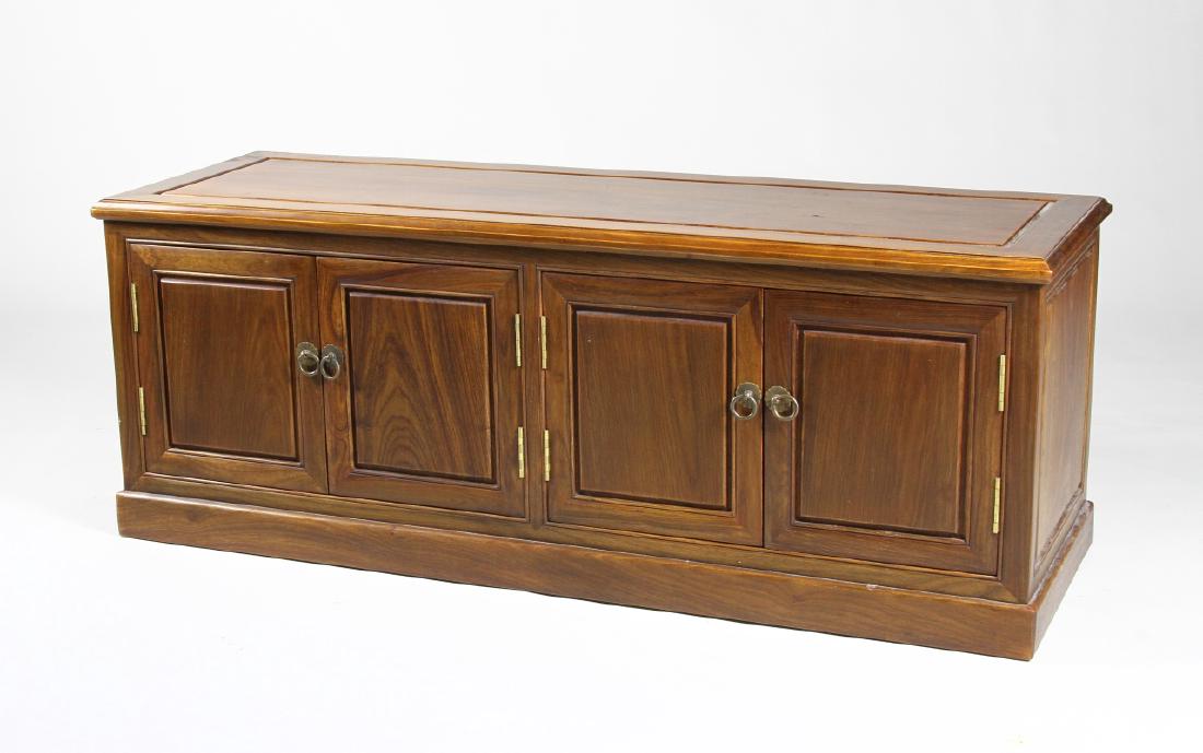 Chinese Huanghuali Shoe Cabinet (1 of 7)