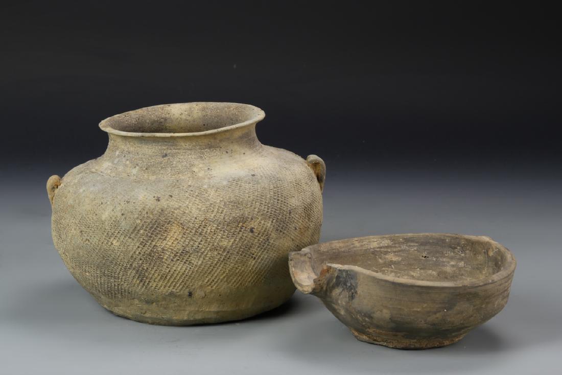 Two Chinese Pottery Vessels (1 of 3)