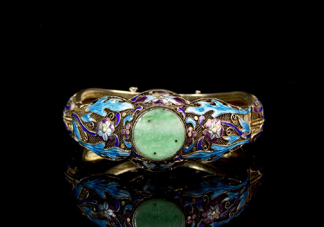 Chinese Cloisonne Bangle (1 of 3)