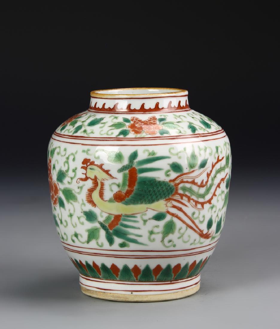 Chinese Wucai Jar (1 of 5)