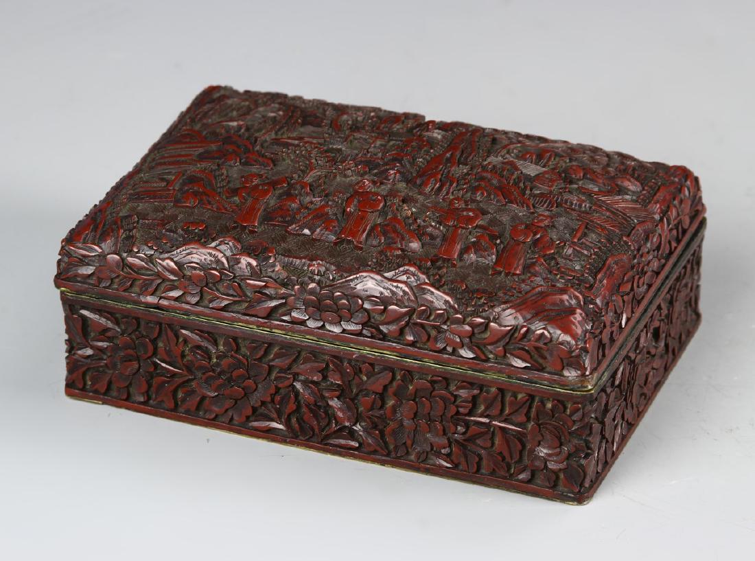 Chinese Cinnabar Ink Box (1 of 4)