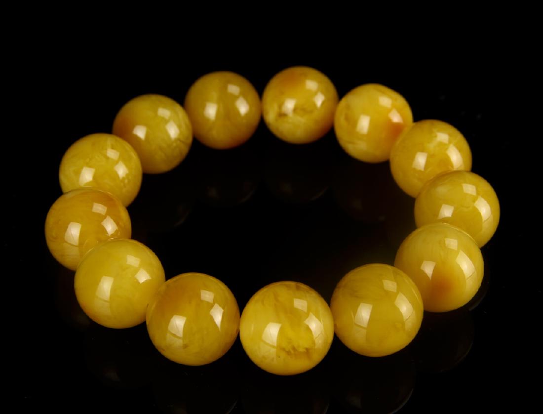 Amber Beaded Bracelet (1 of 2)