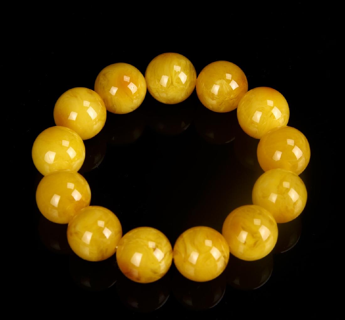 Amber Beaded Bracelet (1 of 2)