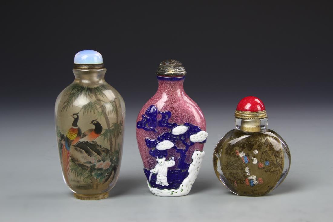 Three Chinese Snuff Bottles (1 of 4)