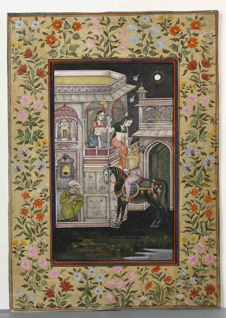 Indian Rajasthani Miniature Painting (1 of 1)