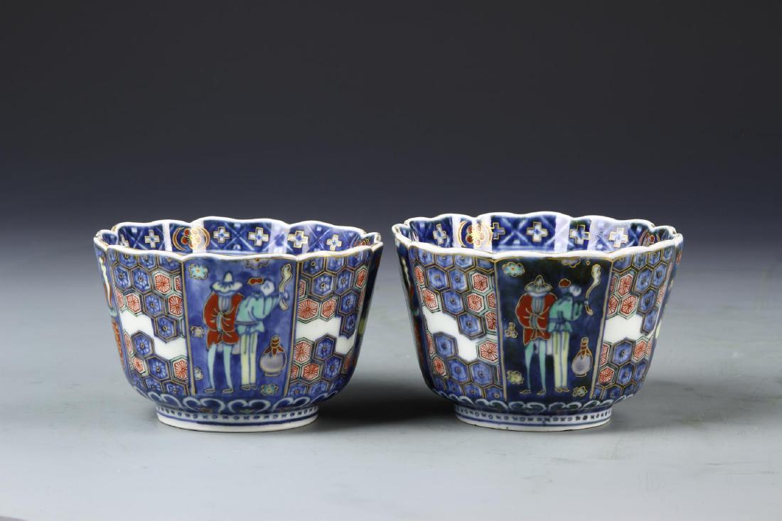 Pair of Chinese Tea Cups (1 of 6)