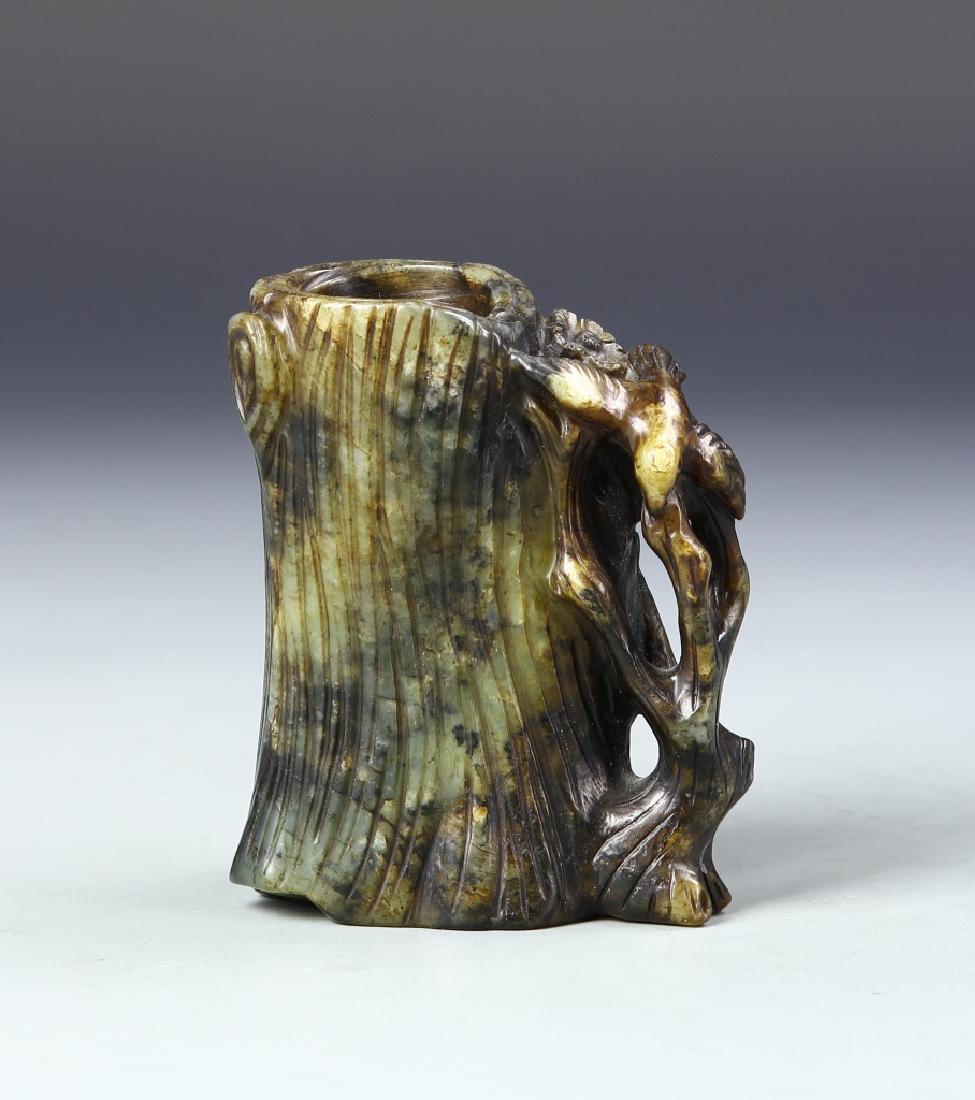 Chinese Jade Brush Pot (1 of 5)