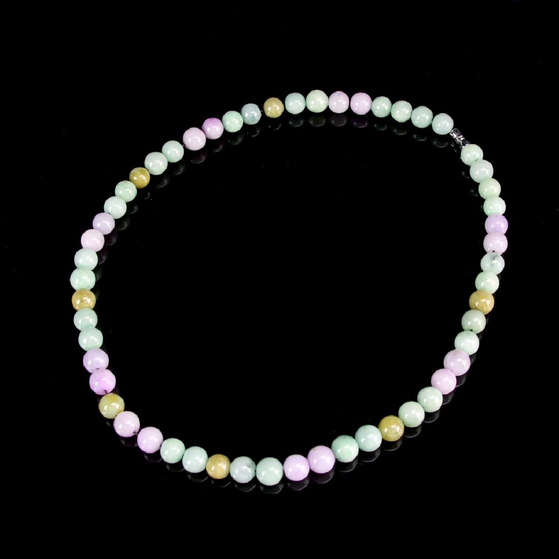 Chinese Jadeite Necklace (1 of 2)
