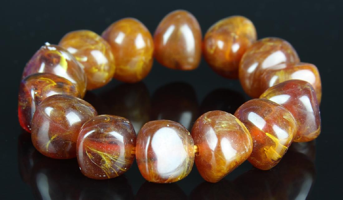 Chinese Amber Bracelet (1 of 1)