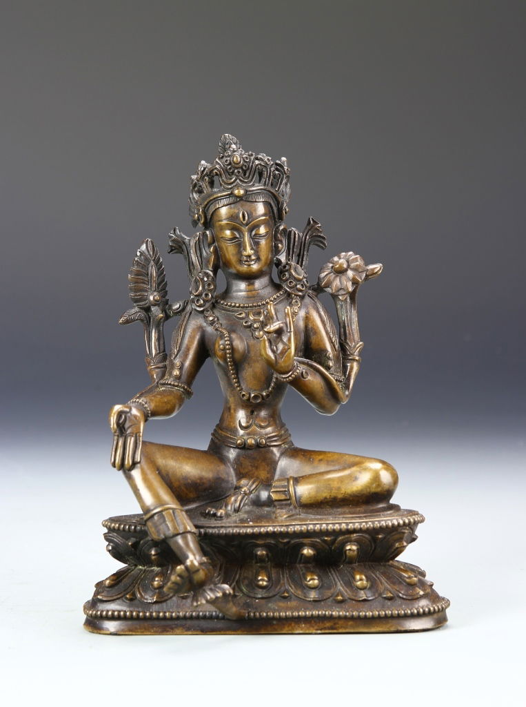 Chinese Bronze Buddha (1 of 6)