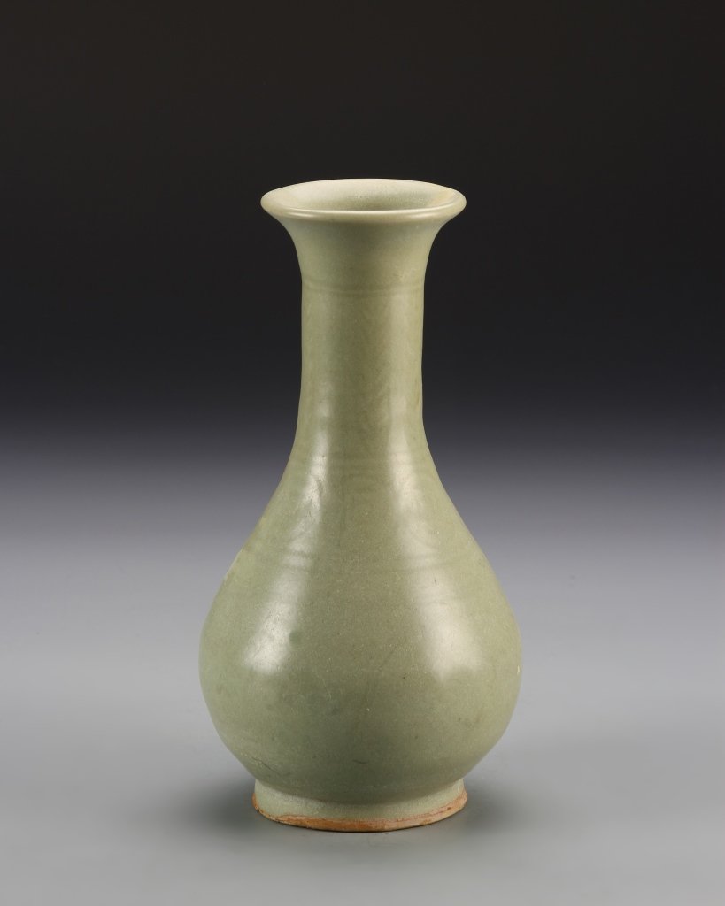 Chinese Antique Celadon Vase (1 of 4)