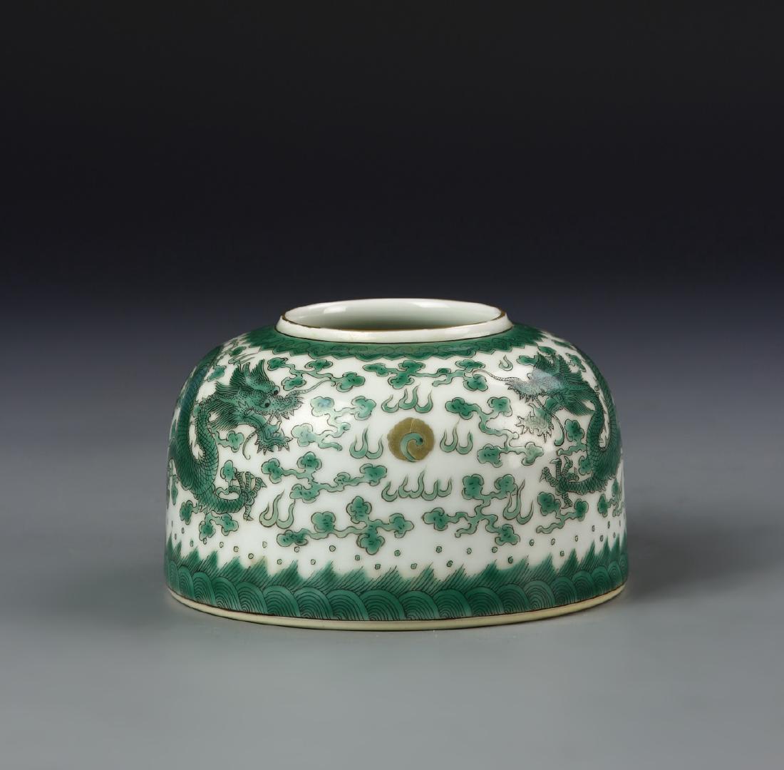 Chinese Famille Rose Brush Pot (1 of 6)