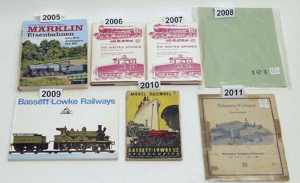 1 BASSETT LOWKE Catalogue, 1935: Excellent original condition, minor signs of using. Guter Orig.-Zustand, leichte Gebrauchsspuren, Rarität !