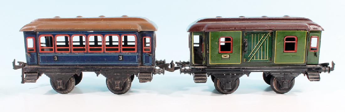 2 BING Personen/Packwagen, Spur 1: Alterungs- und Gebrauchsspuren, Besichtigung erforderlich.