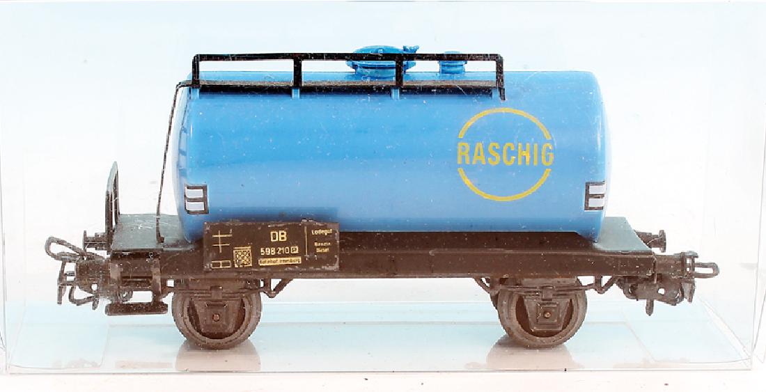 MARKLIN Werbe-Kesselwagen "RASCHIG": guter Orig.-Zustand.