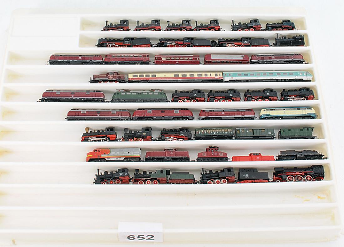 Konvolut Loks und Wagen, Spur N (1 of 1)