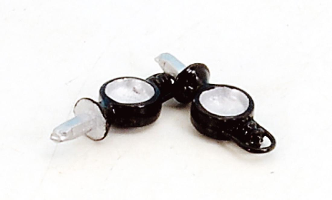 2 Replika Stecklaternen fuer BING Lokomotiven: sehr guter Zustand.