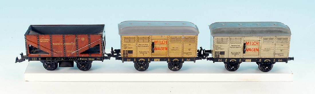 3 Gueterwagen, Spur 0 (1 of 1)