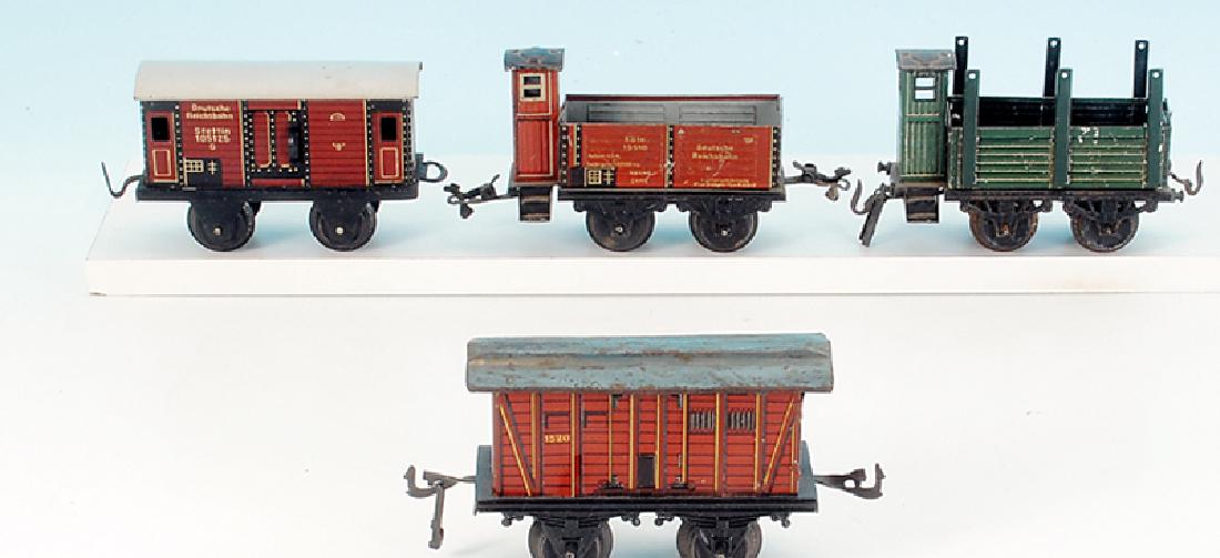 4 Gueterwagen, Spur 0 (1 of 1)