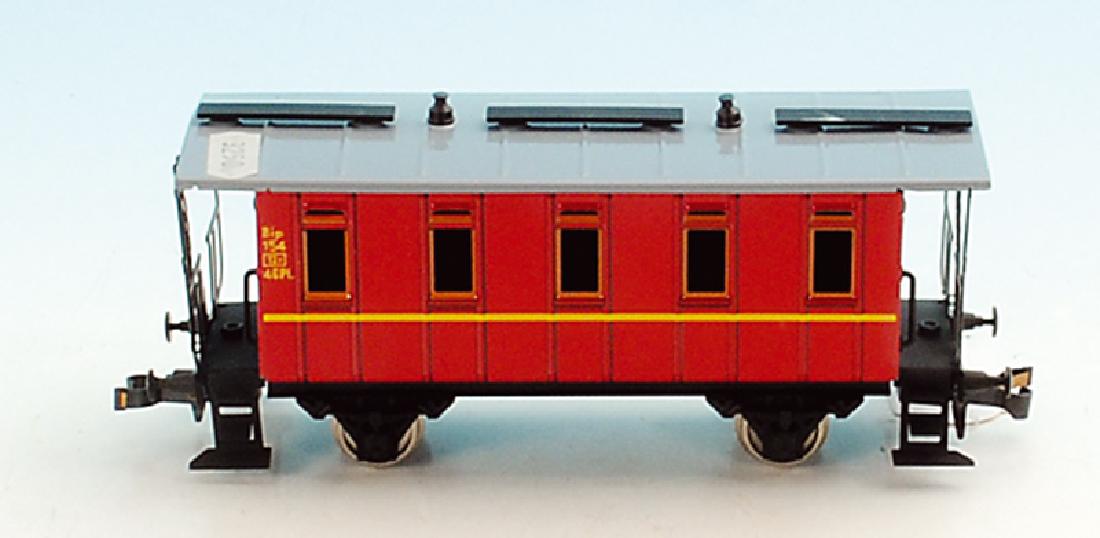 ETS Personenwagen: rot, guter Zustand.