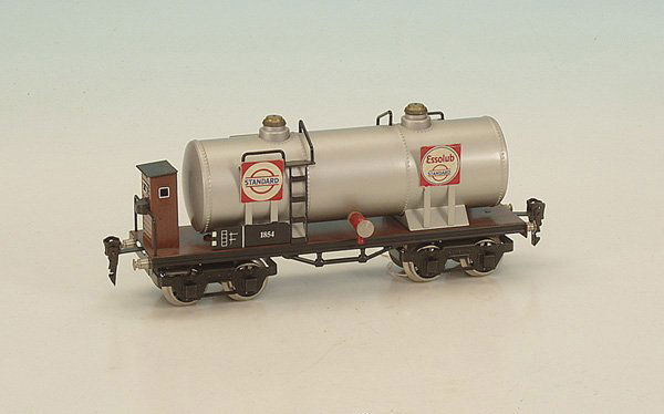 HEHR Großkesselwagen 1854/0 "STANDARD-ESSO-LUB": silbern, neuwertig, im OKT.