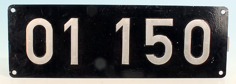Lokschild der BR 01 150 (1 of 1)