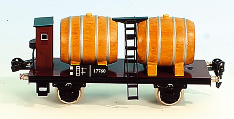 HEHR Weinwagen 1976/0: 16,5 cm, guter Orig.-Zustand.