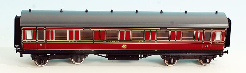 DARSTAED Schlafwagen 10371 LMS: mit Inneneinrichtung und Beleuchtung, 35 cm, neuwertig, im OKT.